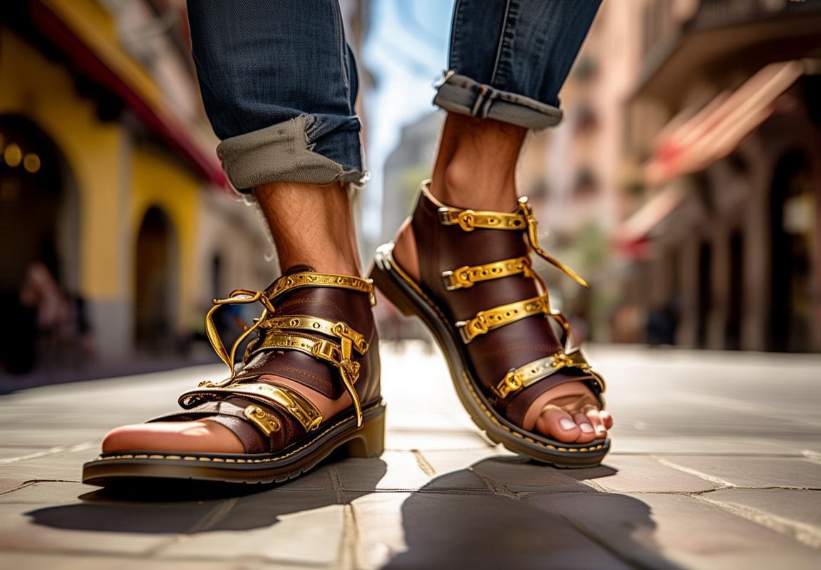 Sandalias Gladiador Hombre Martens: Calidad, Estilo y Comfort para Running y Aventuras