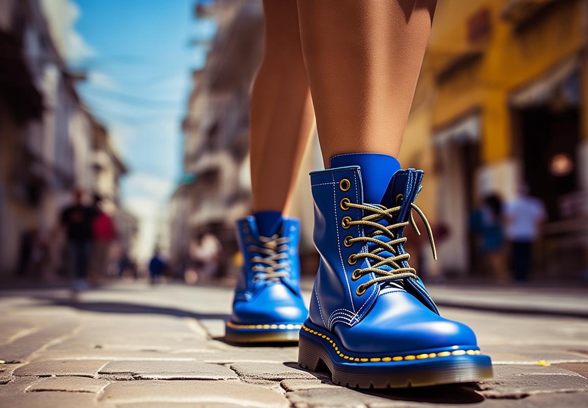 Ofertas Rebajas Guadalajara: Dr. Martens Azules para Running y Alo – ¡No te pierdas los Martens!