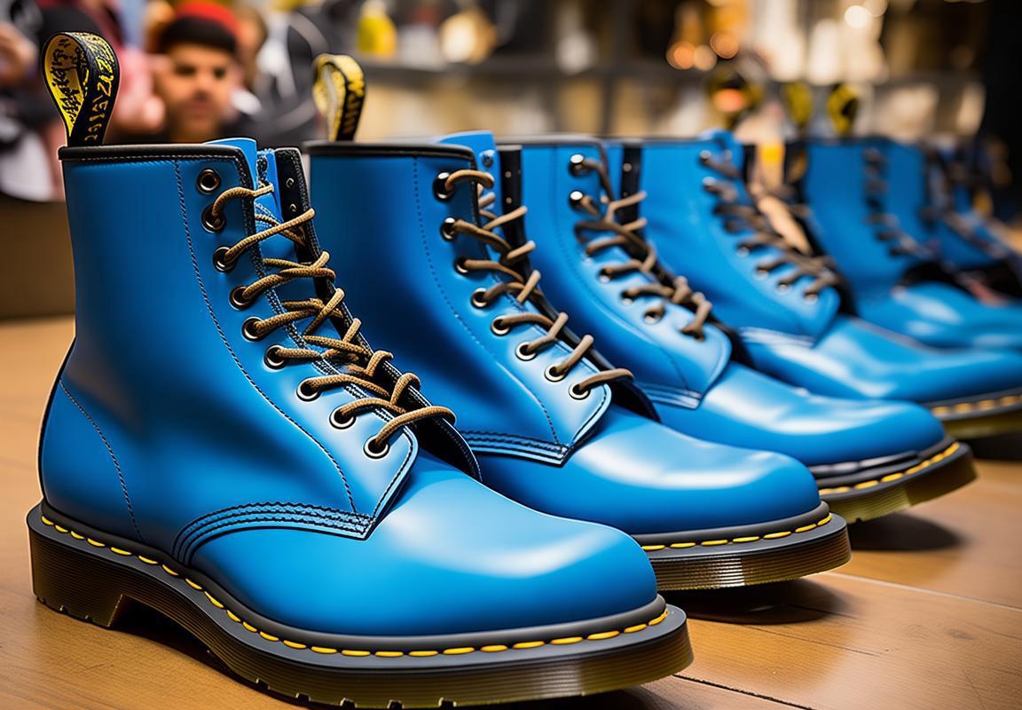 Liquidación Dr. Martens 1461: Descuentos en Zapatos Azules de Calidad y Estilo en Guadalajara