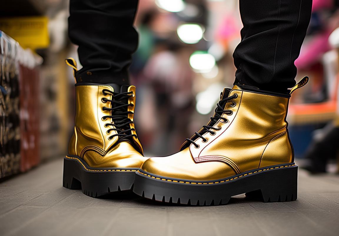 Botas Dr. Martens Plataforma: El Complemento Ideal para Running y Alo